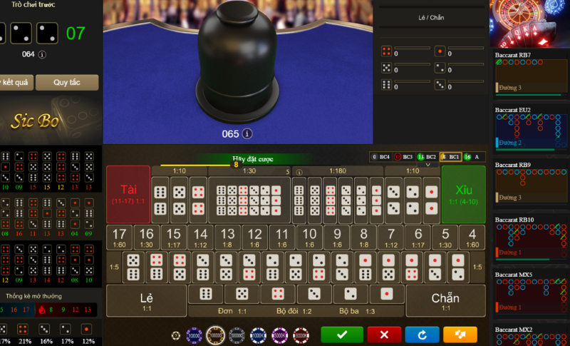 Chi tiết cách chơi tài xỉu tại cổng game ole777